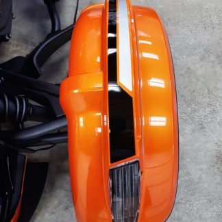 2019 Fender Top Reverse Break Stripe Black-Silver