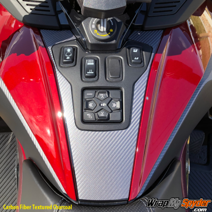 2020-BRP-Can-am-Spyder-RT-Switch-Panle-Carbon-Fiber-Textured-Charcoal