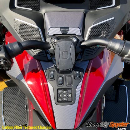 2020-BRP-Can-am-Spyder-RT-Switch-Panle--Glove-BOx-Carbon-Fiber-Textured-Charcoal