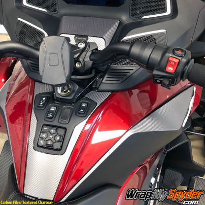 2020-BRP-Can-am-Spyder-RT-Switch-Panel- Knee-Panel-Carbon-Fiber-Textured-Charcoal