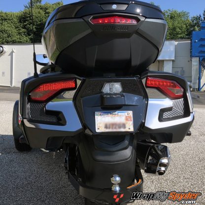 2020 Spyder RT Chrome Tail Light Accent Kit