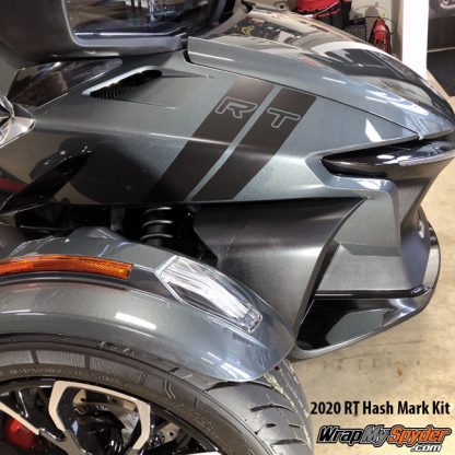 2020-BRP-Can-am-Spyder-RT-Hash-Mark-Stripe kit for front sides of the new Spyder RT / RT Limited