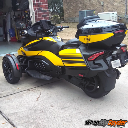 BRP-Can-am-Spyder-RT-Limited-with-Yellow-Panel-inserts-GT-saddle-bag-stripes-and-custom-top-case-side-stripe