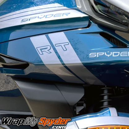 Can-am-Spyder-RT-2020-2014-Hash-mark-fender-tops-and-tri-wing-frunk-stripe-in-Charcoal-Racite