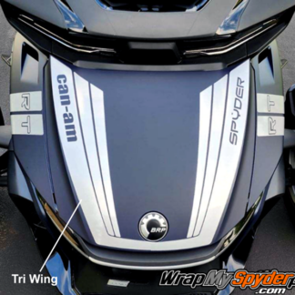Tri-Wing-RT-frunk-stripe-with-RT-Hash-Mark-stripes-in-Silver-Metallic