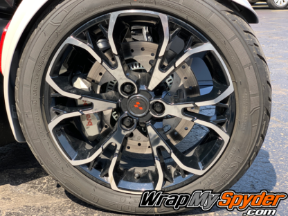 Can-am Spyder RT Chrome wheel accent kit for spokes