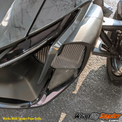 2020 Can-am Spyder RT Air-Dam chrome intake