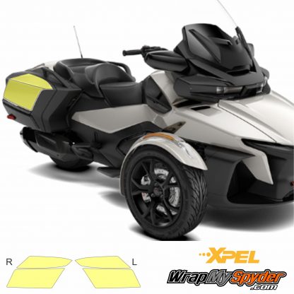 2020+ BRP Can-am Spyder Saddle bag protection kit. Saddle Bag accessory for 2020 Can-am Spyder RT / RT Limited