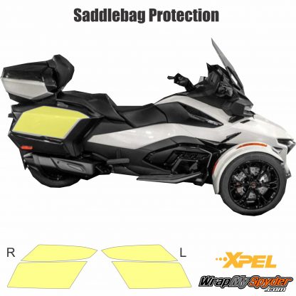 2020+ BRP Can-am Spyder Saddle bag protection kit. Saddle Bag accessory