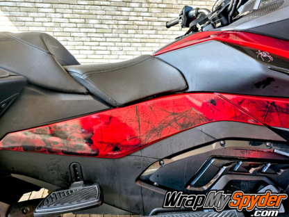 BRP-Can-am-Spyder-RT-Widows-Dinner-wrap-kit-mounted-on-Marsala-Red-Spyder-RT-Limited