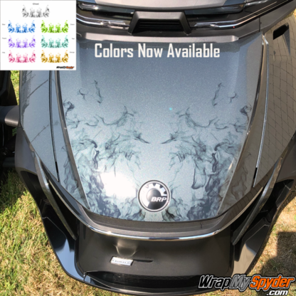 2020+ cam am Spyder RT - RT Limited Ghost-flame wrap kit
