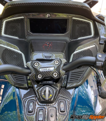 2020-21-Can-am-Spyder-RT-RT-Limited-25-piece-real-carbon-fiber-dash-kit