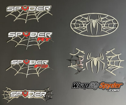 Group of all new Conform Chrome Universal fit products for Can-am Spyders