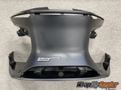 2020-22+ Can-am Spyder RT Chrome front bumper insert Limited Text option.