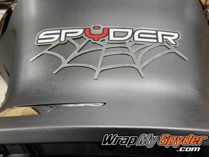Chrome emblem for Can-am Spyder chrome accent universal fit