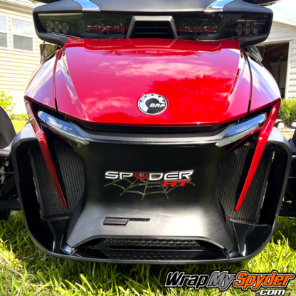 Chrome Spyder-RT over web emblem