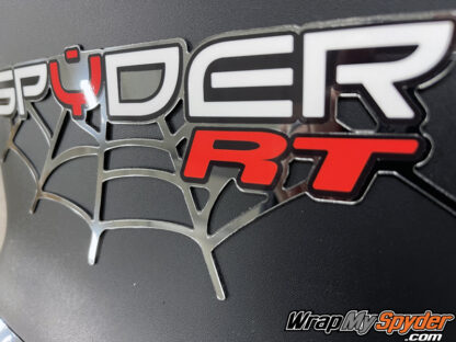 BRP Can-am Spyder Conform Chrome Emblem Spyder RT with Web