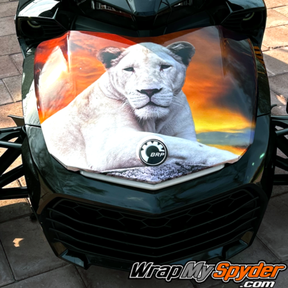 Lioness-BRP-Can-am-Spyder-full-frunk-wrap-mounted-on-Spyder-F3