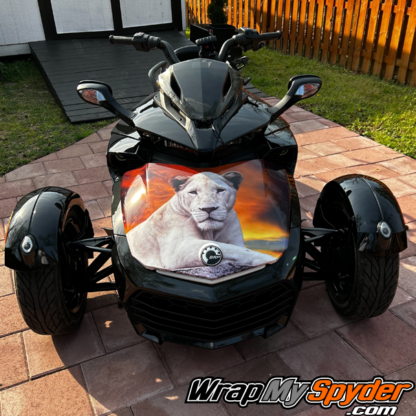 Lioness-Can-am-Spyder-full-frunk-wrap-mounted-on-Spyder-F3