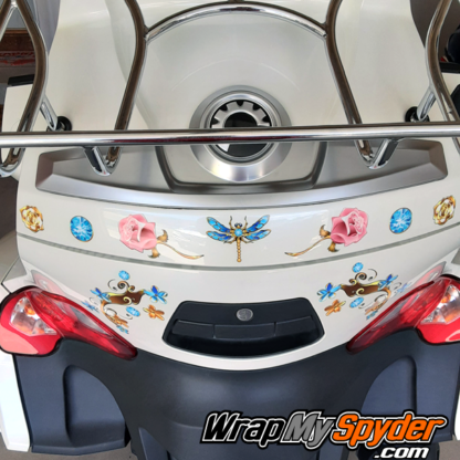Dragonfly-gems-flowers-graphics-kit-for-BRP-Can-am-Spyder
