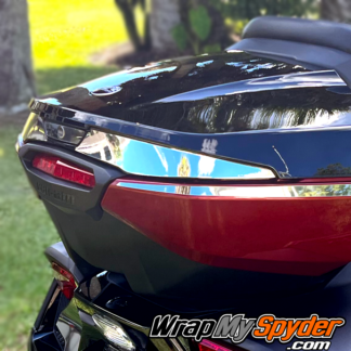 Can-am-Spyder-Chrome-Top-case-rear-trunk-handle-inserts-for-Spyder-F3-Limited-and-RT-Limited