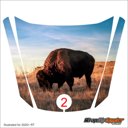 #2 Buffalo Grazing frunk wrap for can-am Spyder