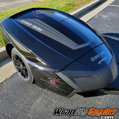 Can-am-BRP-Freedom--tow-behind-Trailer-Tri-Wing-racing-stripe-Carbon-Fiber-Digital-Gloss