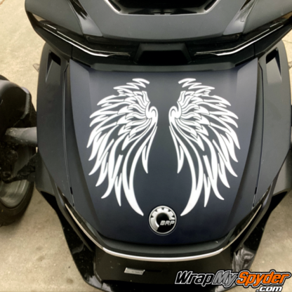 BRP Can-am-Spyder funk-wings-decal-set Angle wings decals