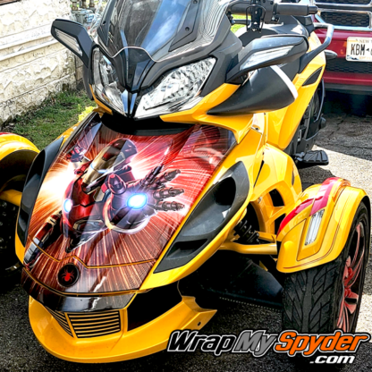 BRP-Can-am-Spyder-full-frunk-wrap-Iron-Man-design-for-all-models-canam-spyder