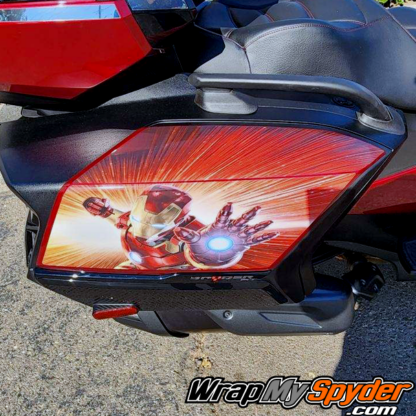 Can-am-Spyder-RT-Saddlebag-wrap-armored-man-theme