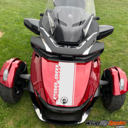 Spyder RT 2020-2024 Reverse Can-am Racing stripe for front trunk