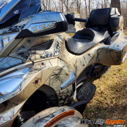 can-am-spyder-2010-2019-RT-models-Widows-Dinner-pre-cut-body-wrap-kit-skulls-and-spiders