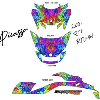 2020-2024 Can-am Spyder Picasso pre-cut wrap kit