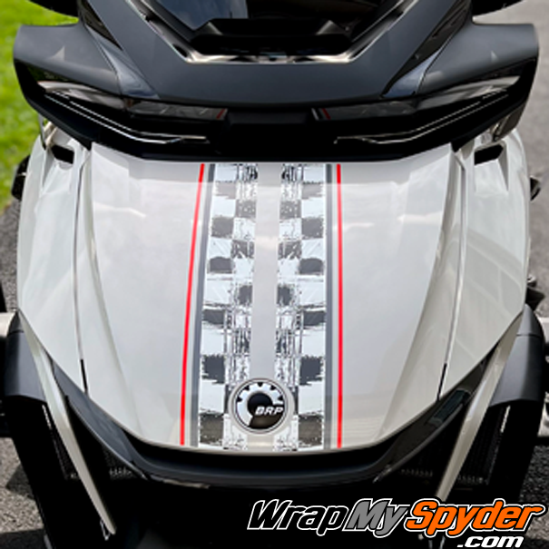 BRP-2020+-Spyder-RT-RT-Limited-Distressed-Checkers-decal-kit-racing-stripes