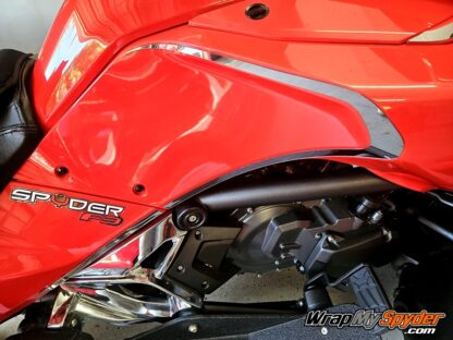 Spyder F3 Chrome side panel knee panel accent