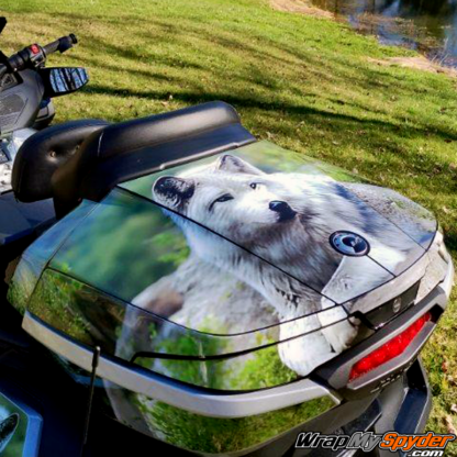 Wolf-theme-vinyl-wrap-kit-for-Can-am-Spyder-RT-models-peel-and-stick-to-apply